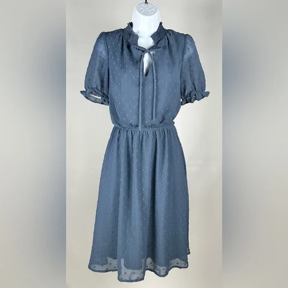 Monteau | Dresses | Montaeu Los Angeles Summer Dress S Dusty Blue | Poshmark